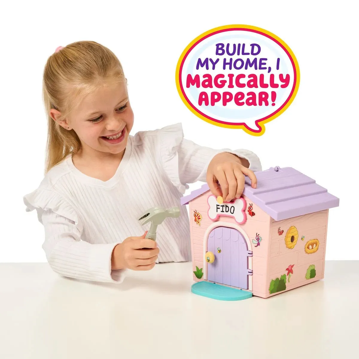 Little Live Pets My Puppys Home Series 2 Mini Playset - Pink Deluxe Edition