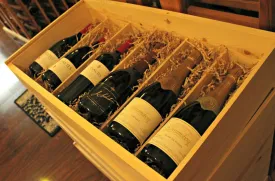 6 Bottle Southern Napa Wood Wine Crate