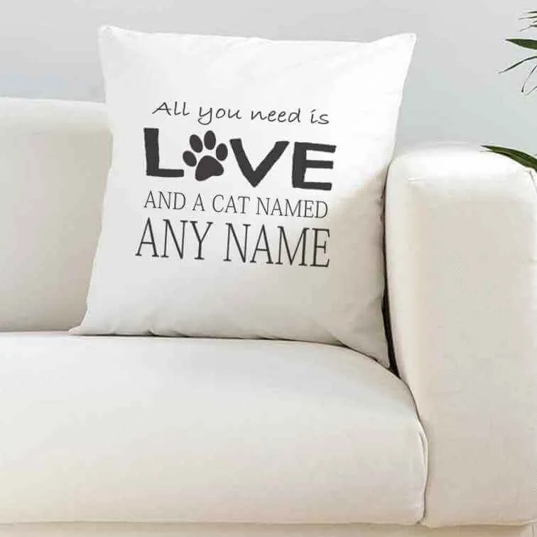 All You Need Is Love Silky Cushion Cover