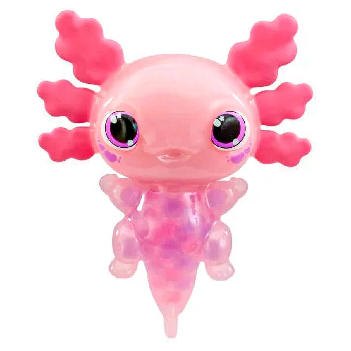 AniMagic Let's Glo Axolotl Pink Interactive Pet