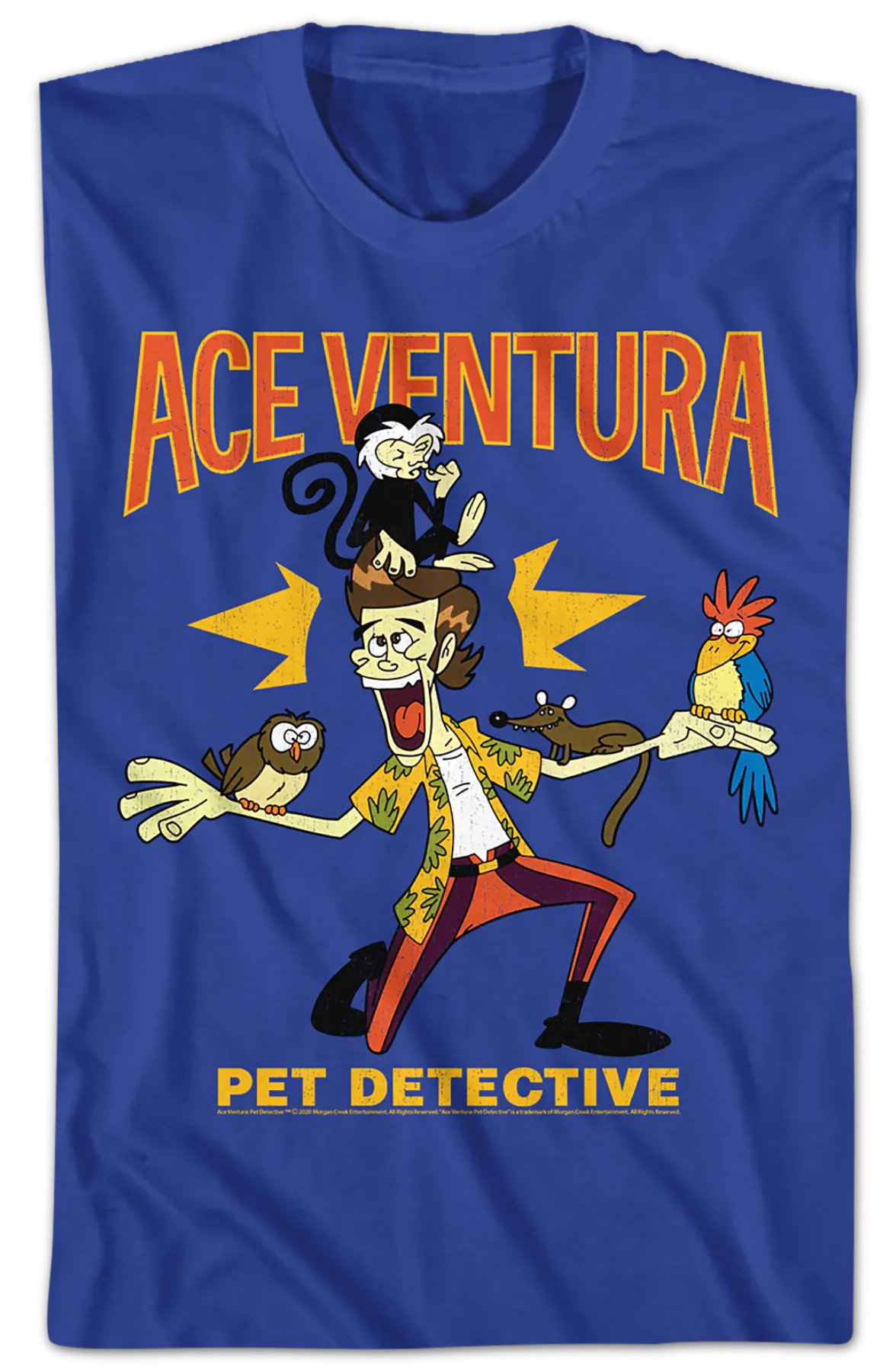 Animated Ace Ventura Pet Detective T-Shirt