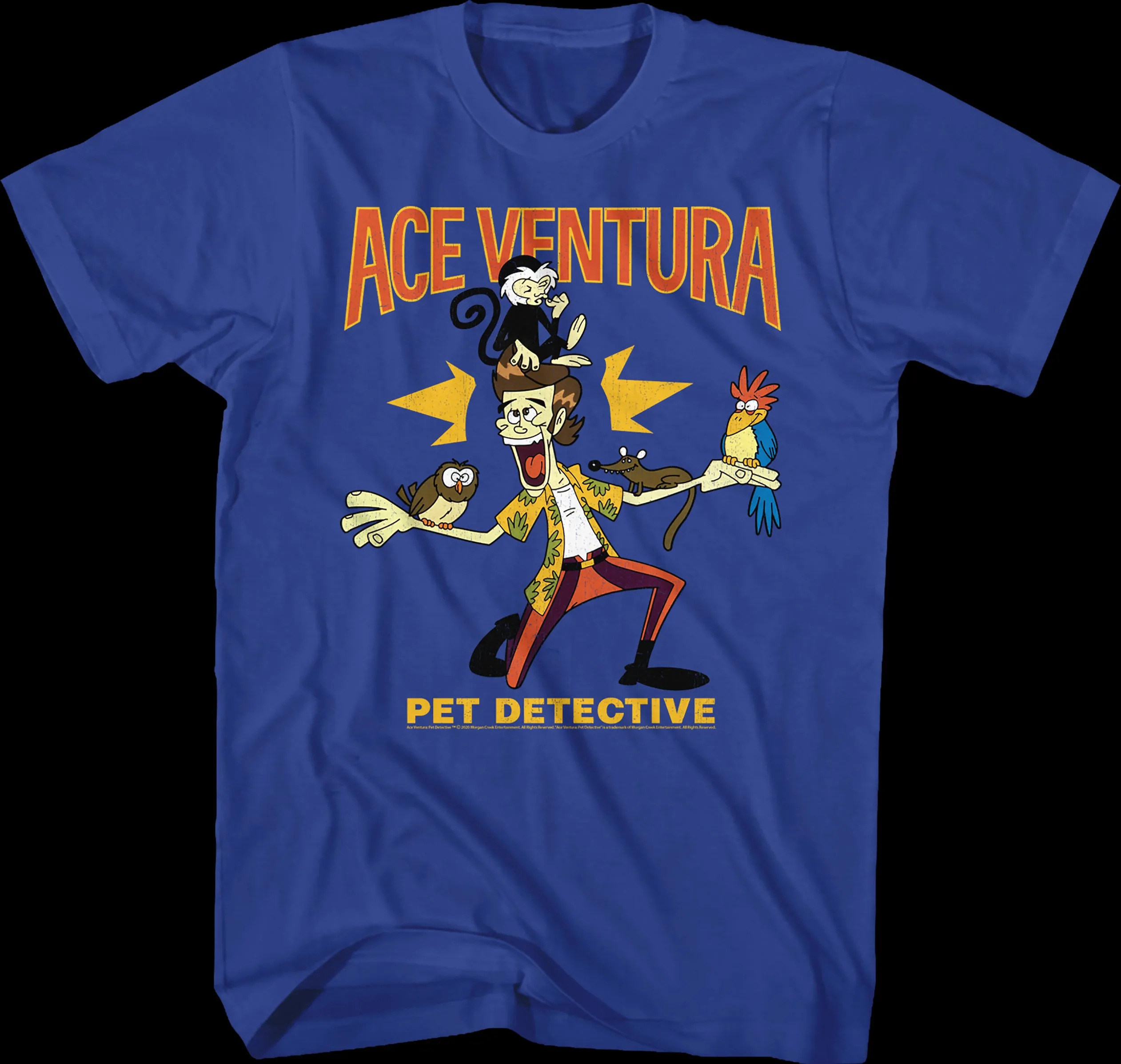 Animated Ace Ventura Pet Detective T-Shirt