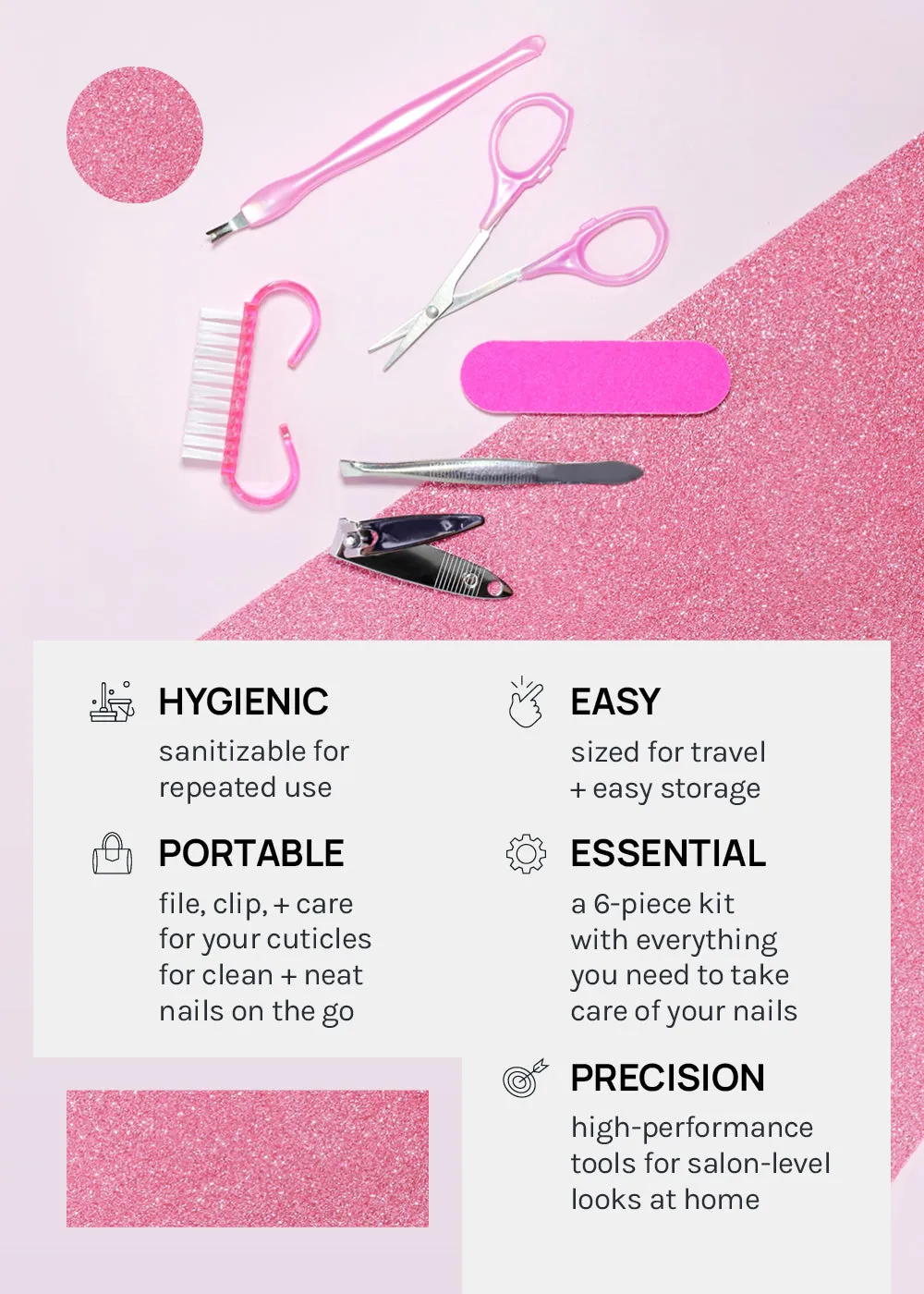 AOA Easy Manicure Nail Tool Kit