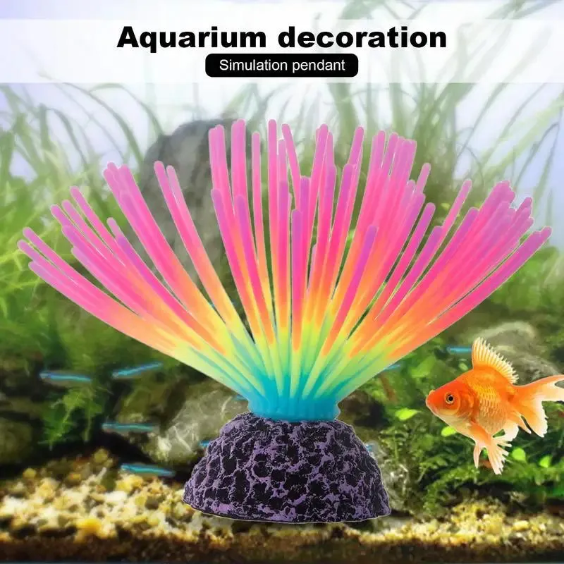 Aquarium Landscape Imitation Sea Urchin Fish Tank Decor