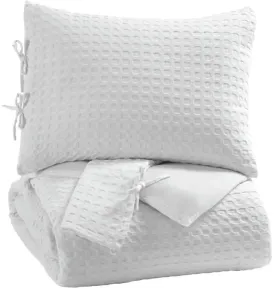 ASHLEY 3 PC KING  COMFORTER SET