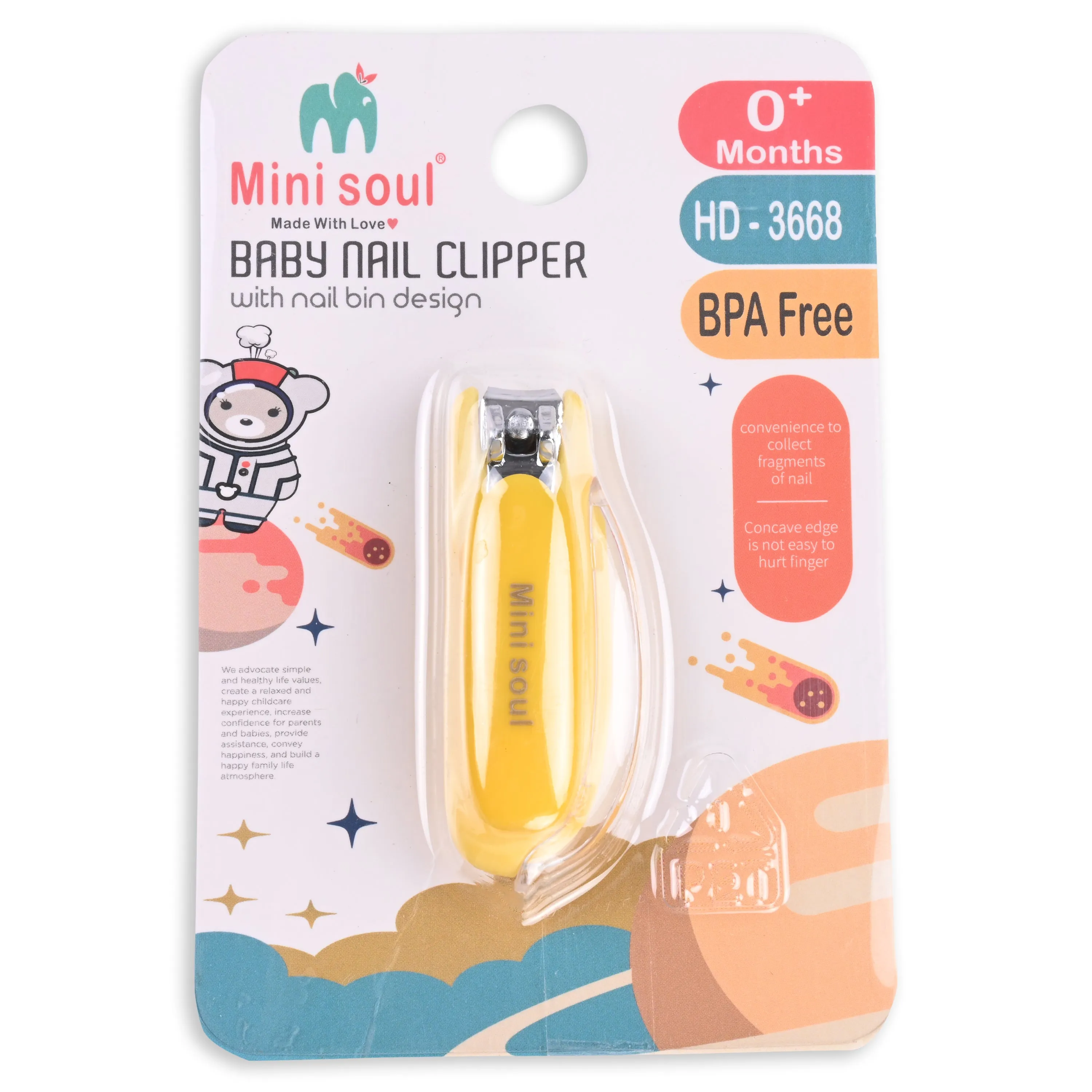 Baby Nail Clipper And Baby Safety Scissors Combo