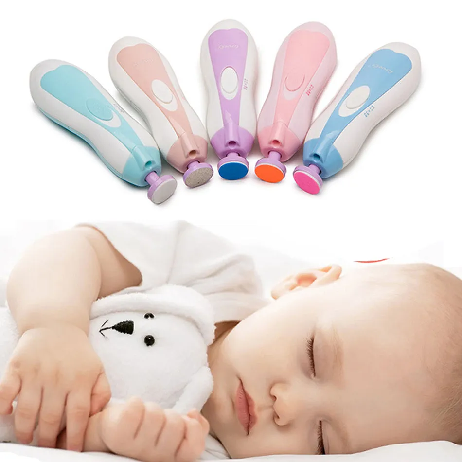 Baby Nail Scissors Set Lovely Nail Clippers Trimmer Newborn Baby Nail Clipper Safety Scissors Nail Care Suit Baby Care Products