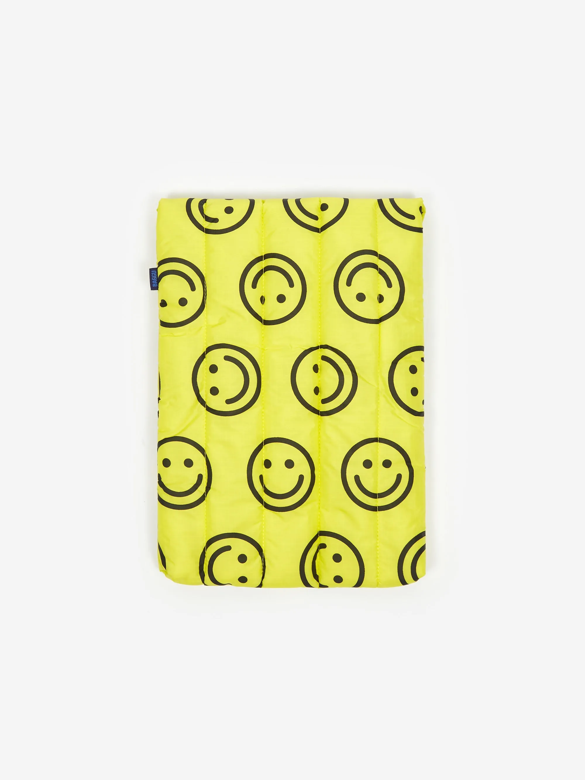 BAGGU Puffy Laptop Sleeve 13"/14" - Yellow Happy