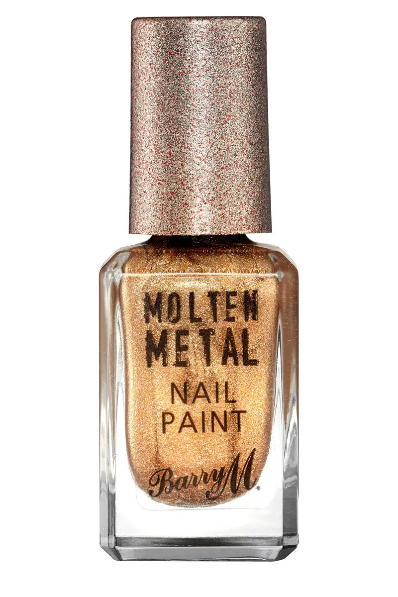 Barry M Molten Metal Nail Paint in Bronze Bae