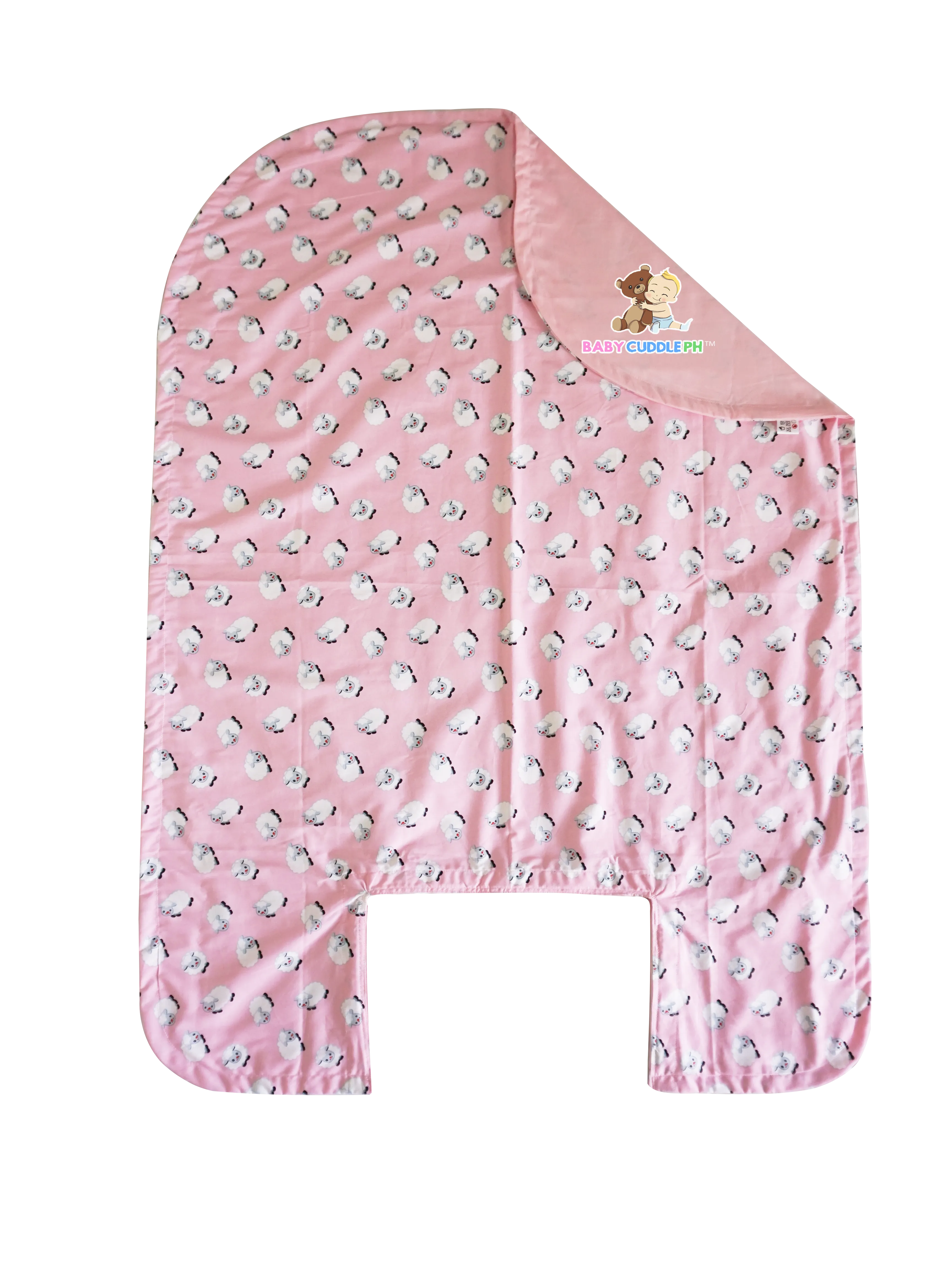 Bed Cover - Little Sheep in Pink