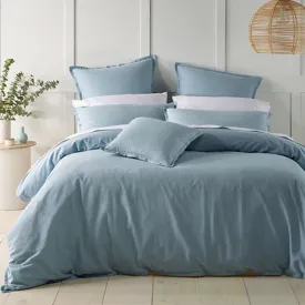 Bianca Wellington Quilt Cover Set Blue