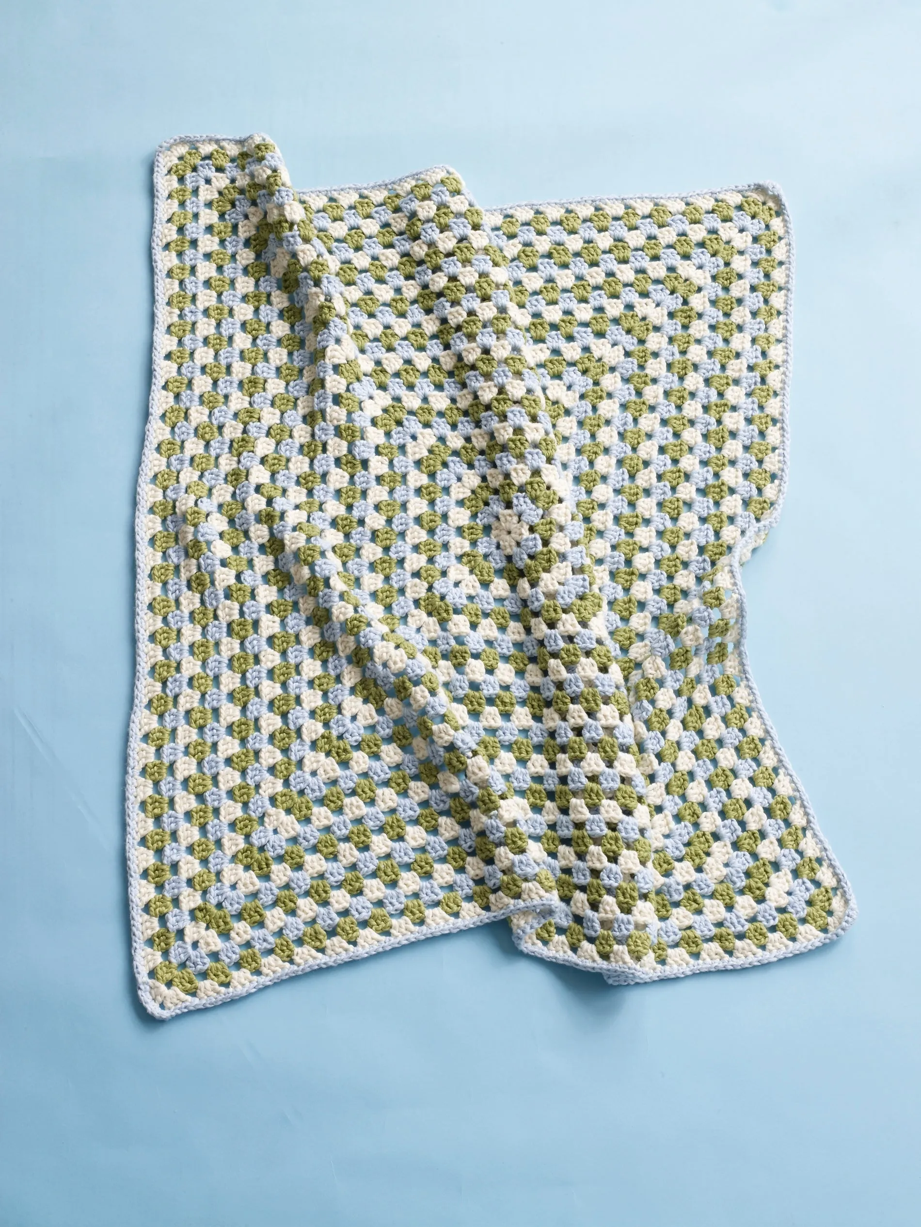 Birds Nest Baby Throw Pattern (Crochet)