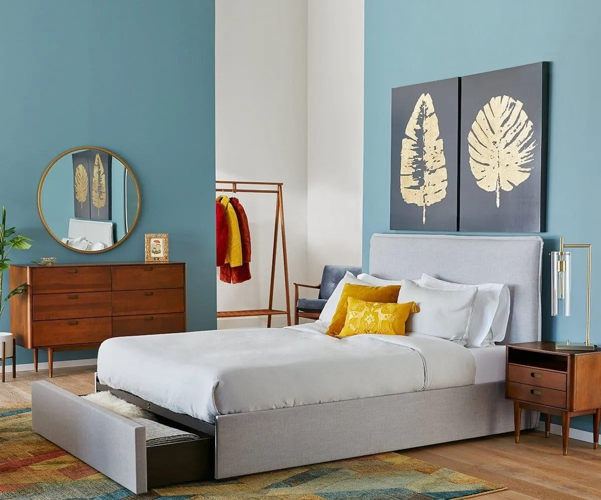 Blake Upholstered Storage Bed