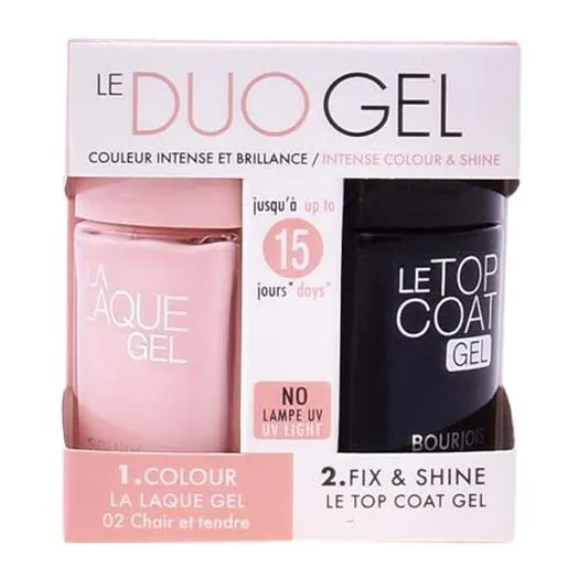 Bourjois Le DuoGel Laque and Coat Gel Set 02 Chai