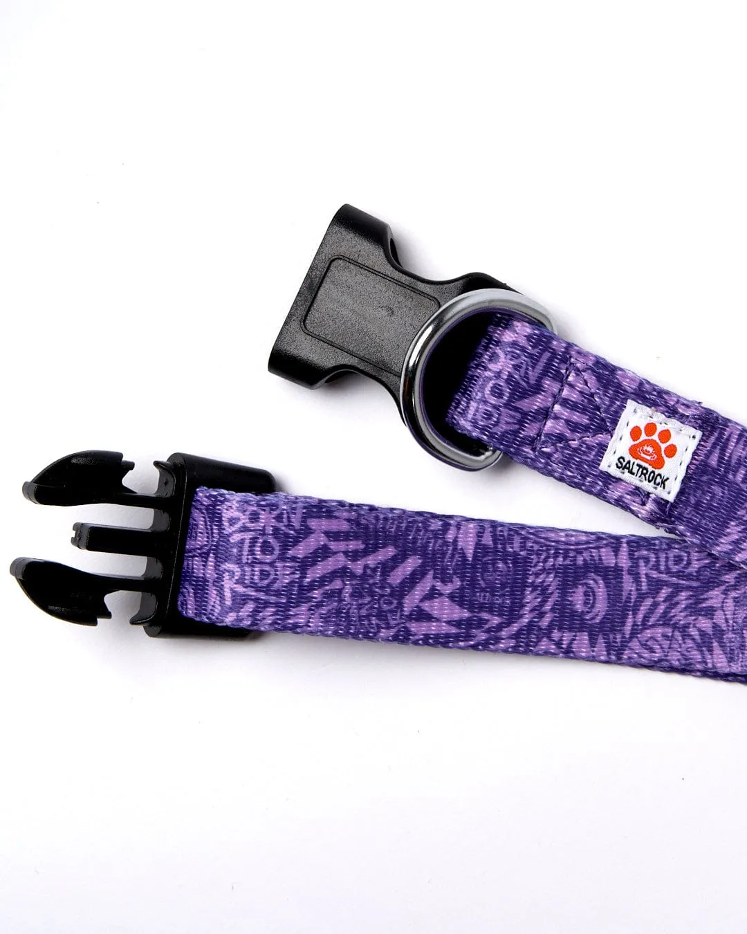 Branded - Dog Collar - Purple