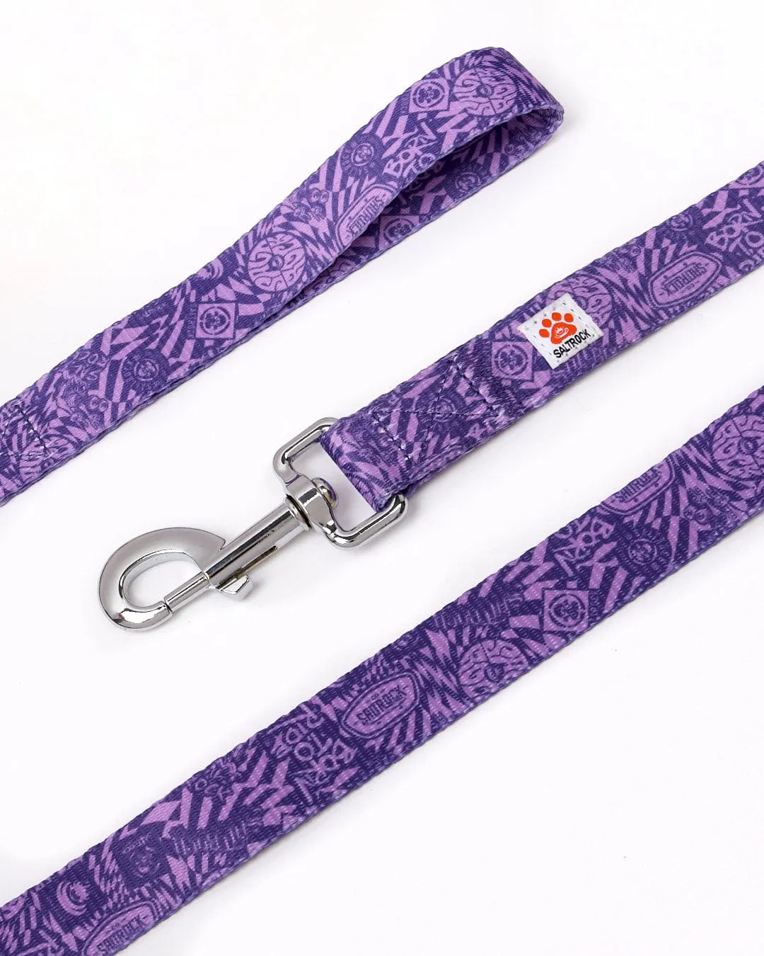 Branded - Dog Lead - Purple