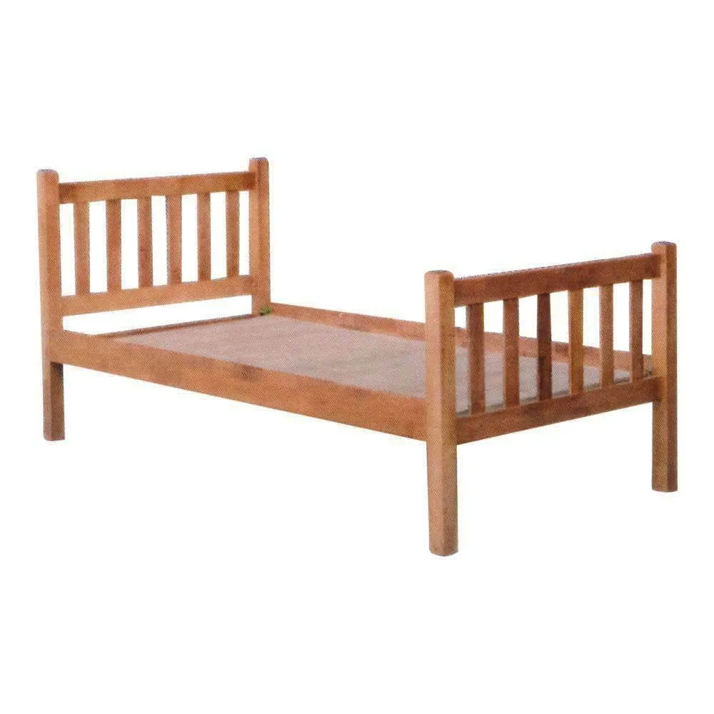 Brione Wooden Bed - Single