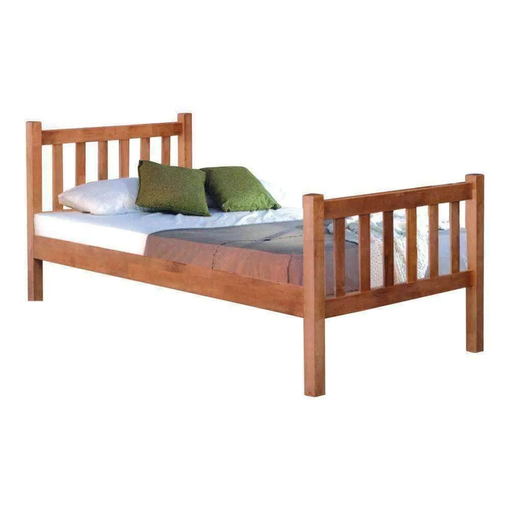 Brione Wooden Bed - Single