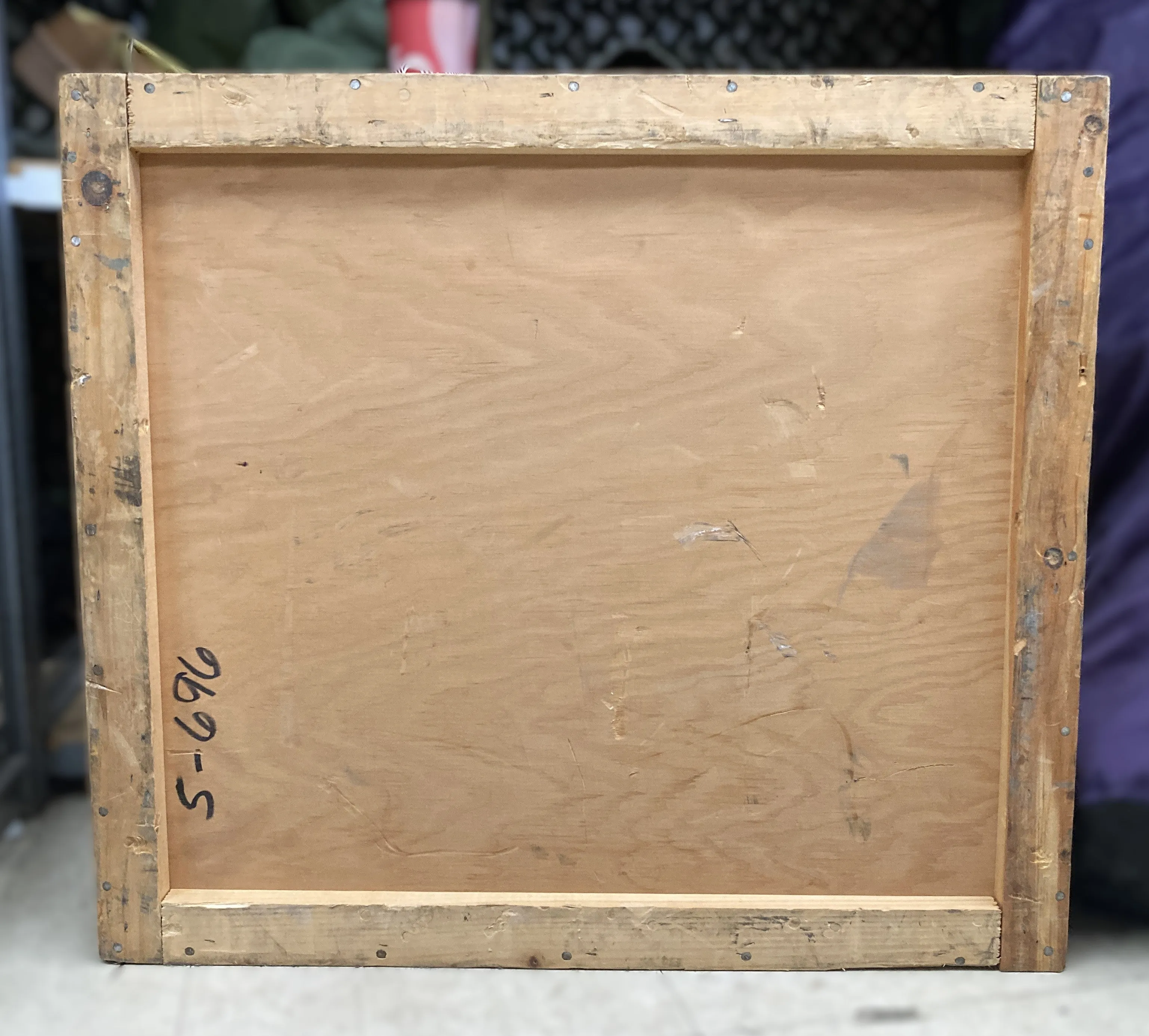 Canadian Military Wooden Storage Crate