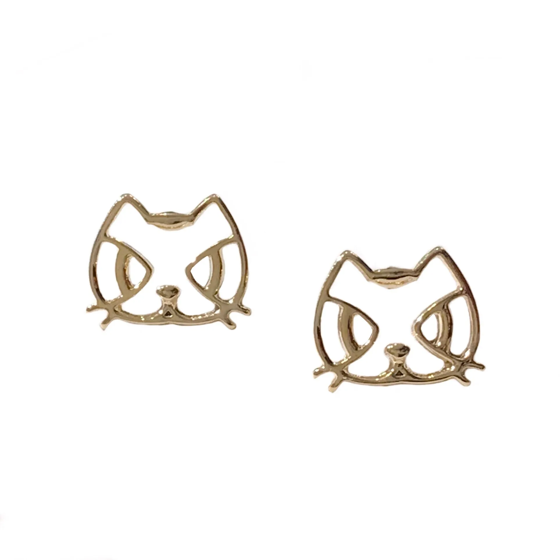 Cat Outline Studs