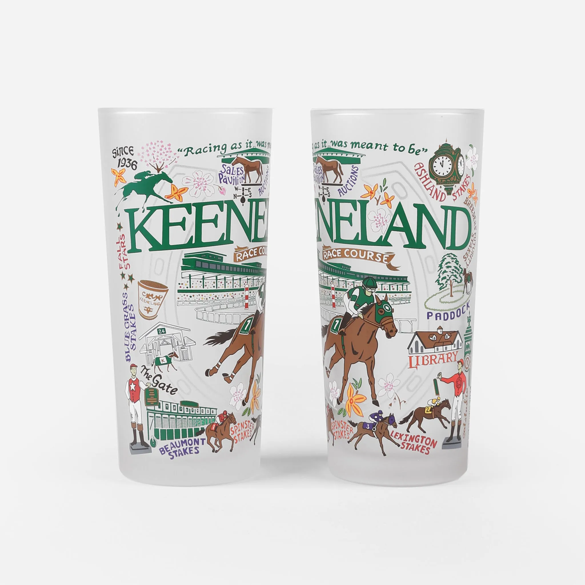 Catstudio Keeneland Grounds Glass Set