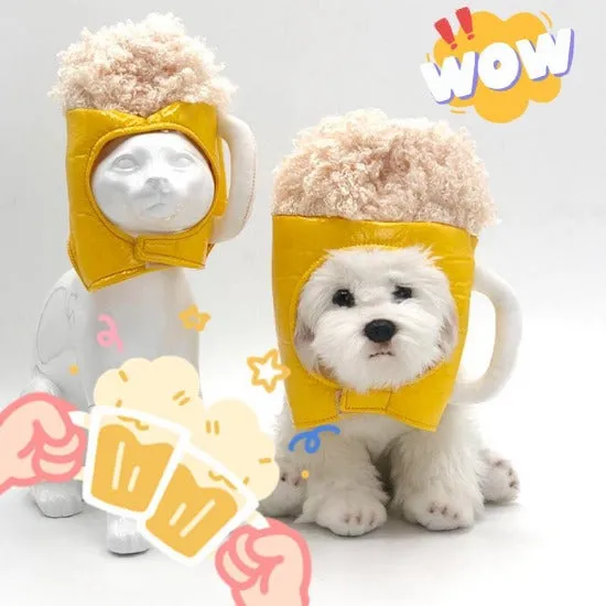 Cheers! Beer Mug Pet Hat