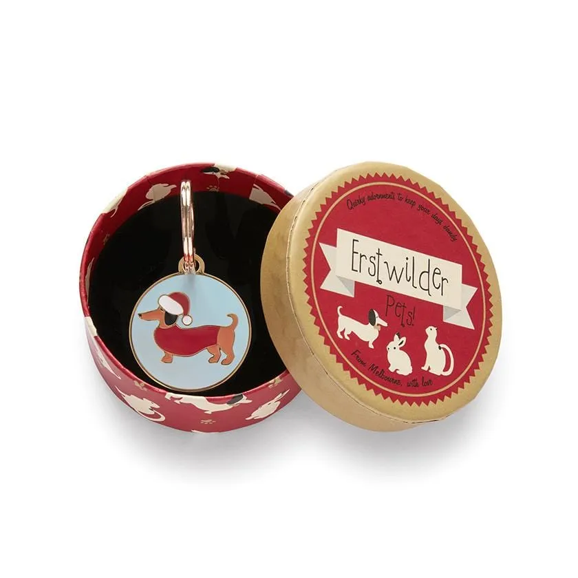 Christmas Spiffy Enamel Pet Charm