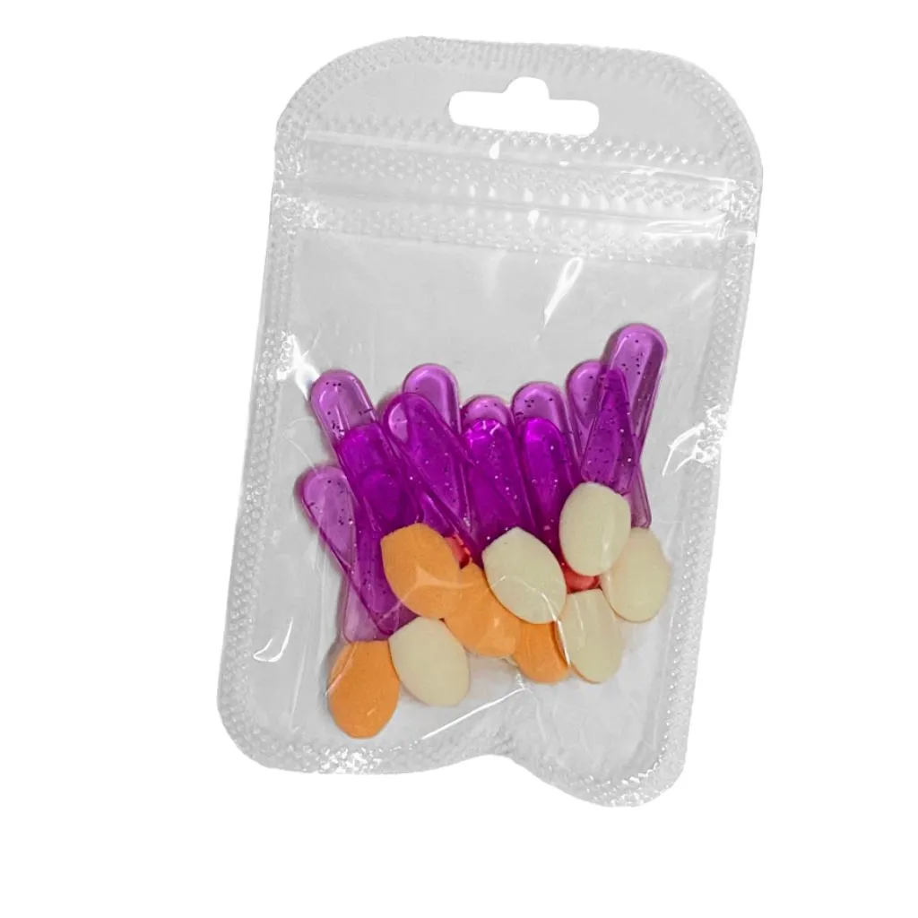 Chromes & Pigments Brush Sponges 12pcs Bag