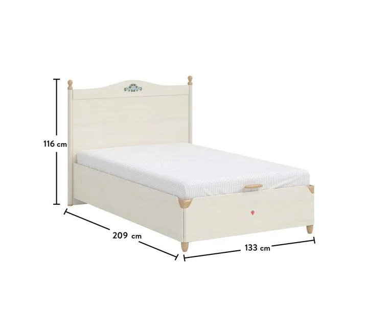 Cilek Flora (NEW) Storage Bed (100X200 Cm or 120X200 Cm)