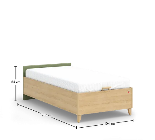 Cilek Loof Storage Bed (100X200 Cm or 120x200 Cm) - Headboard Optional