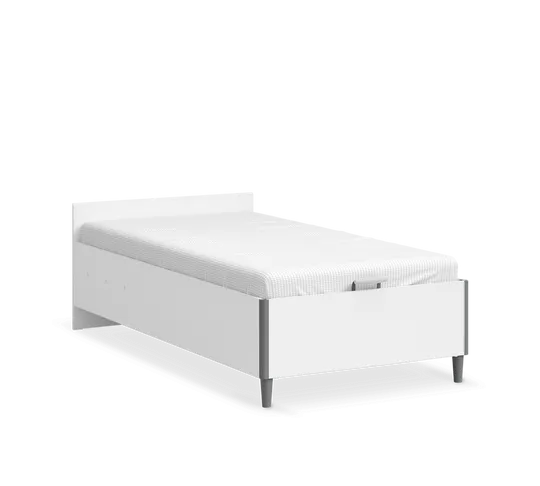 Cilek White Storage Bed (100X200 Cm or 120x200 Cm) - Headboard Optional