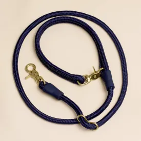 City Leash I Adjustable, 5-in-1 Multiway, Rope Dog Leash - Navy