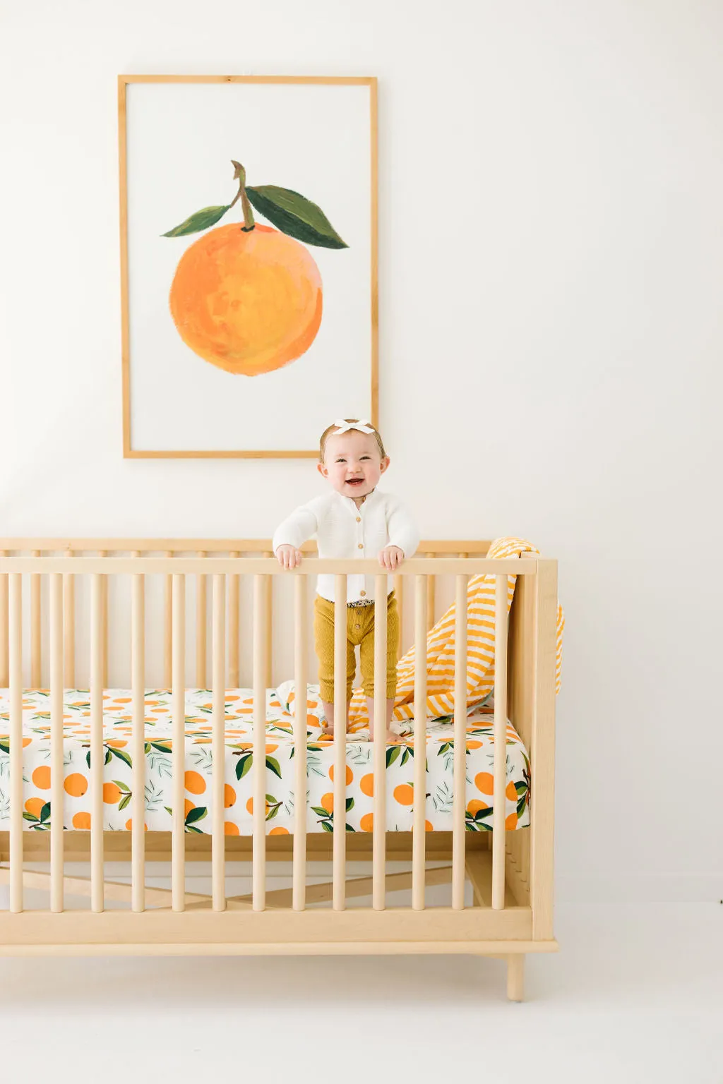 Clementine Crib Sheet