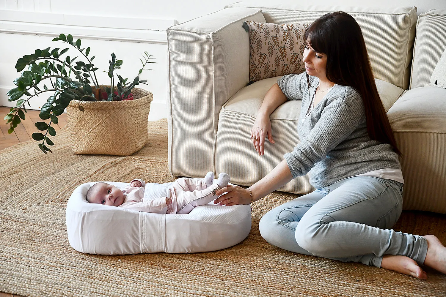 Cocoonababy Nest - White