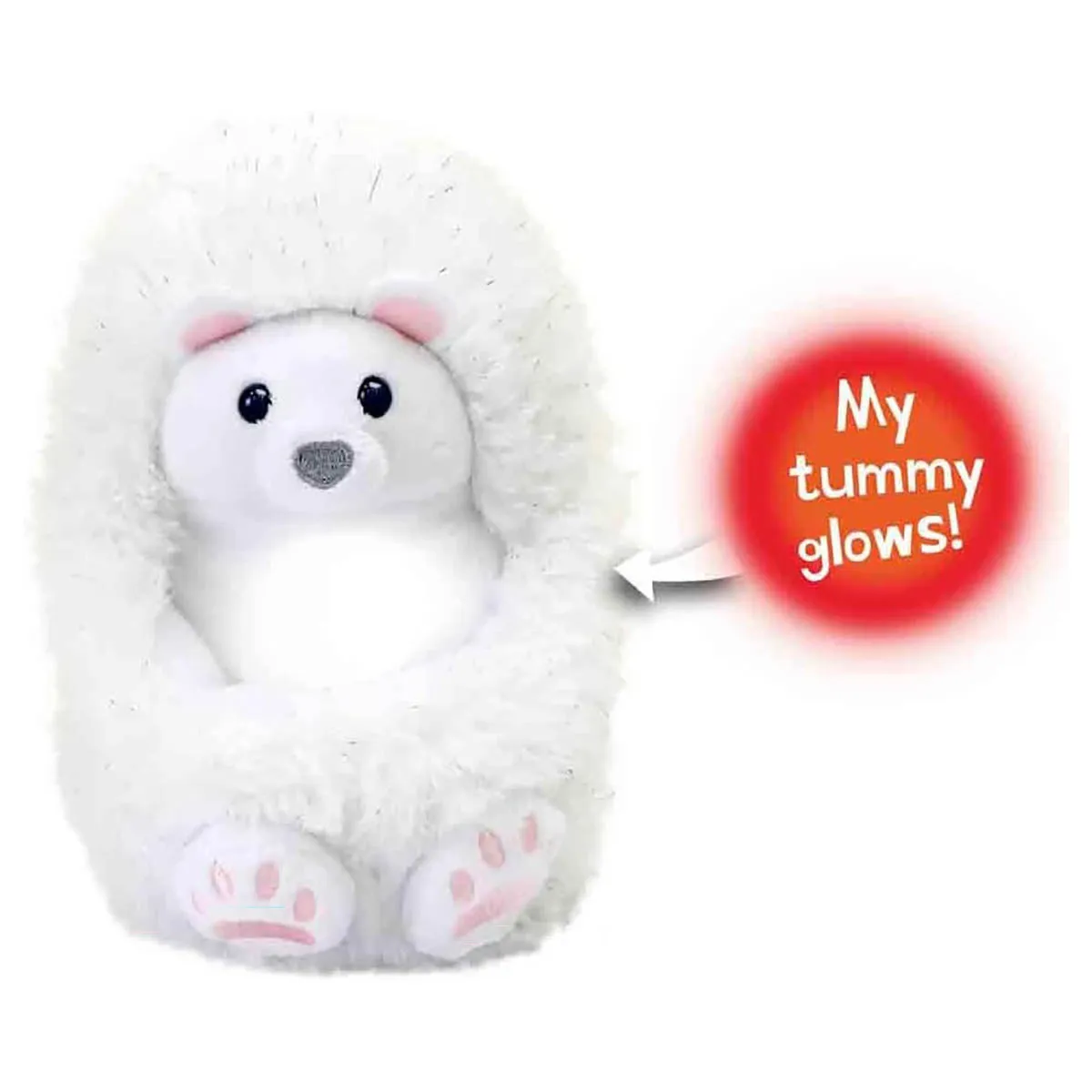 Curlimals Arctic Glow Perry Polar Bear Interactive Pet