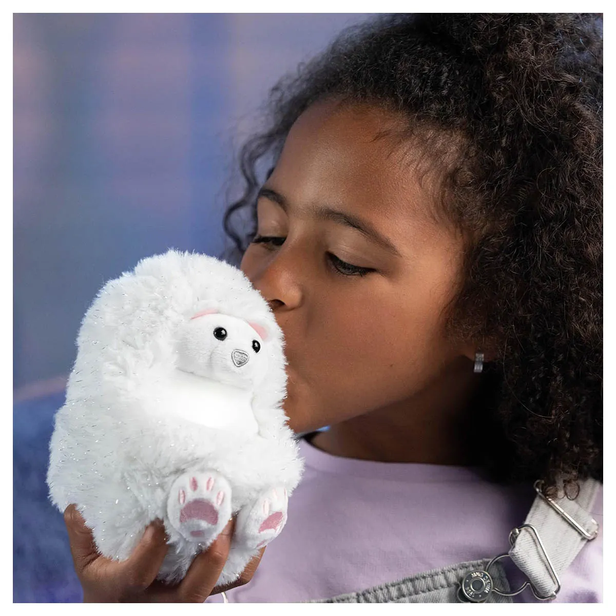 Curlimals Arctic Glow Perry Polar Bear Interactive Pet