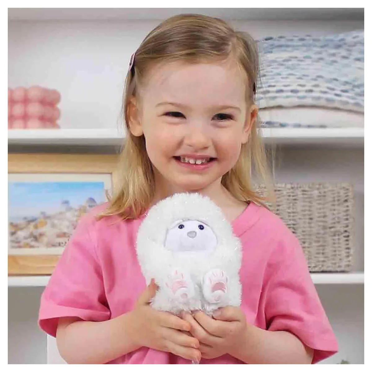 Curlimals Arctic Glow Perry Polar Bear Interactive Pet