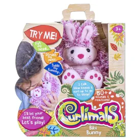 Curlimals Bibi Bunny Interactive Pet