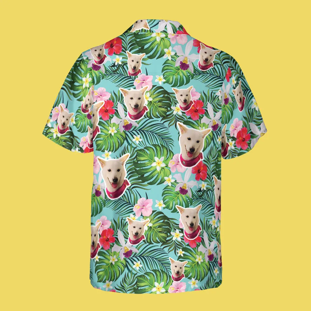 Custom Faces Regular Fit Hawaiian Shirt