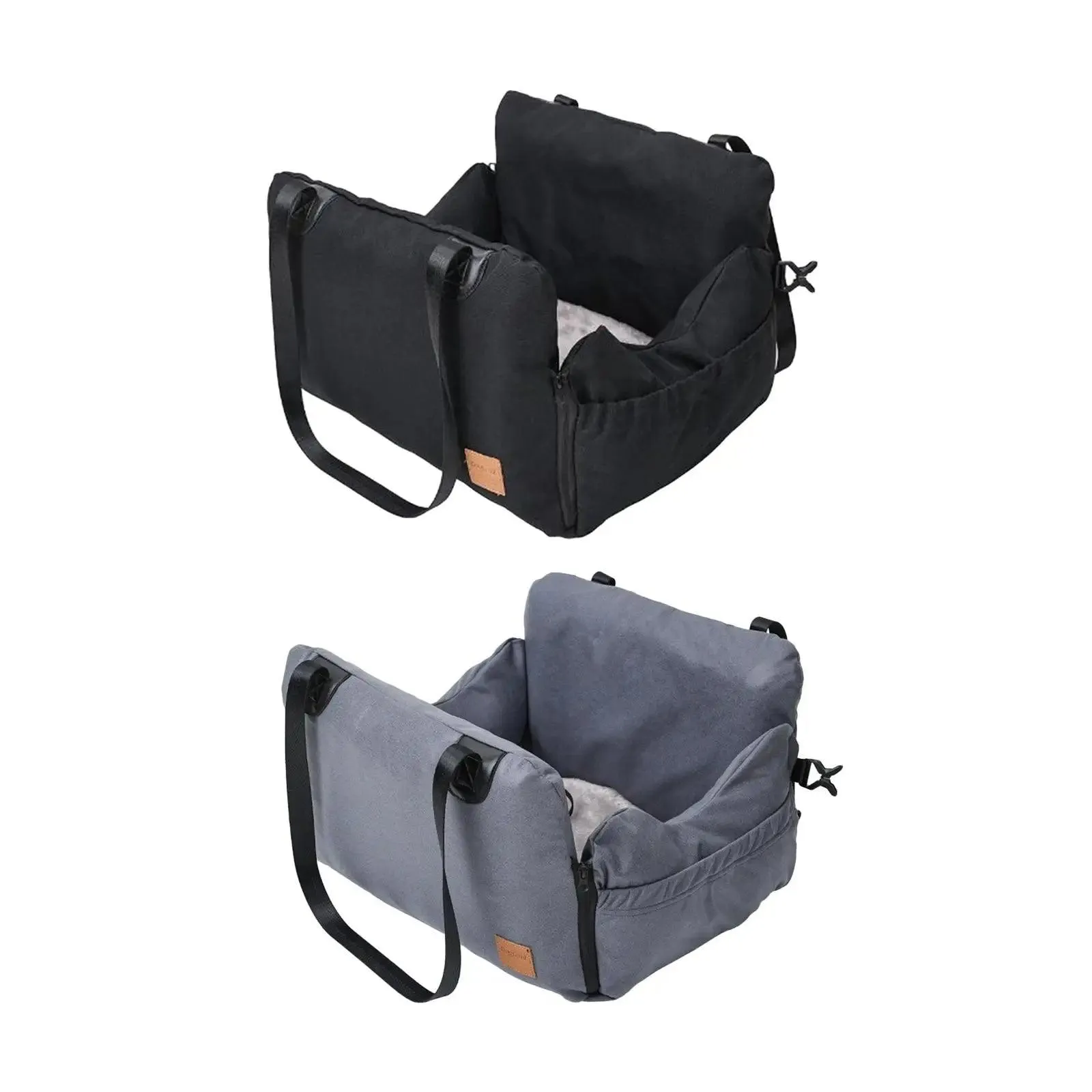 Dog Car Seat with Storage Pockets