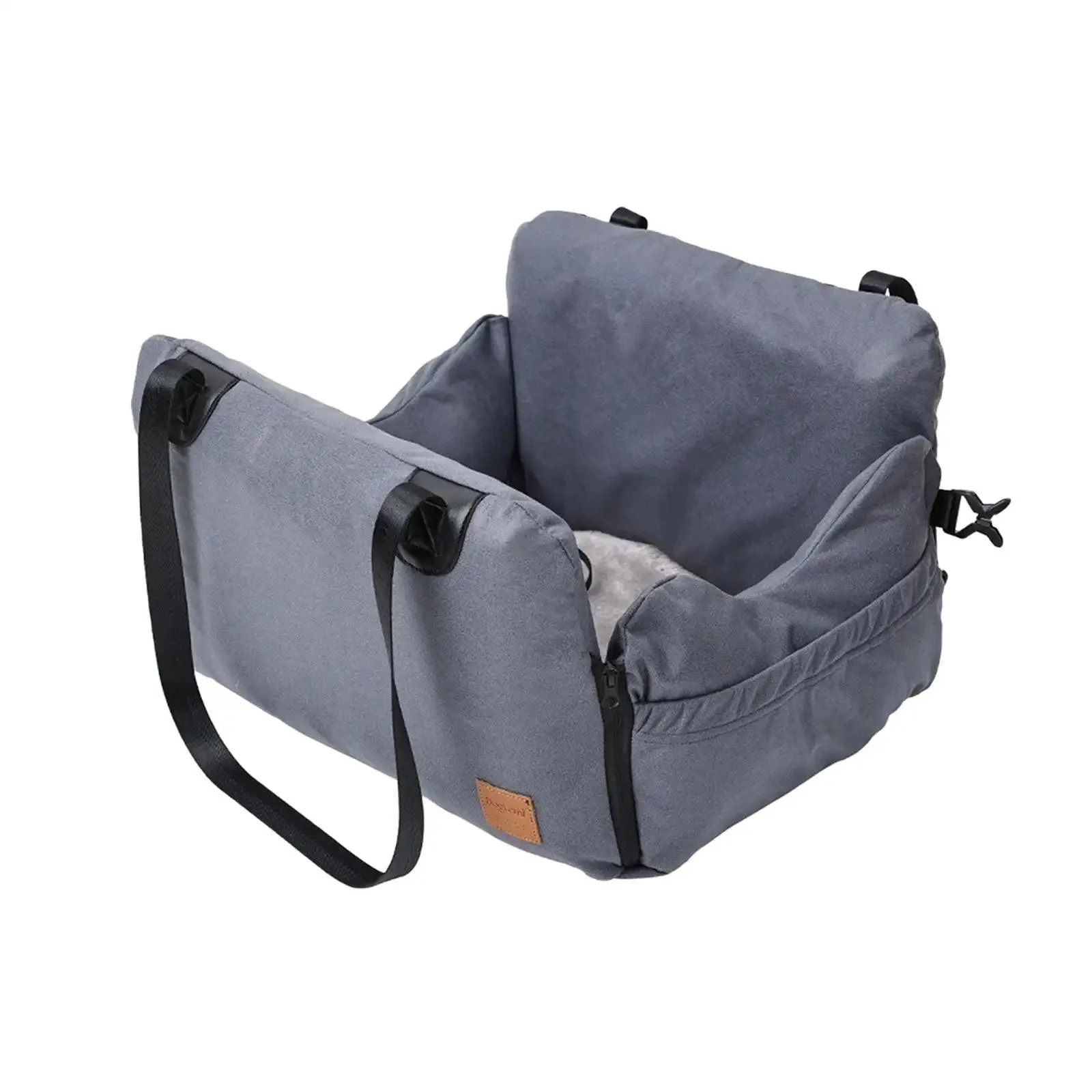 Dog Car Seat with Storage Pockets