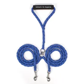 Dual Dog Leash - Blue