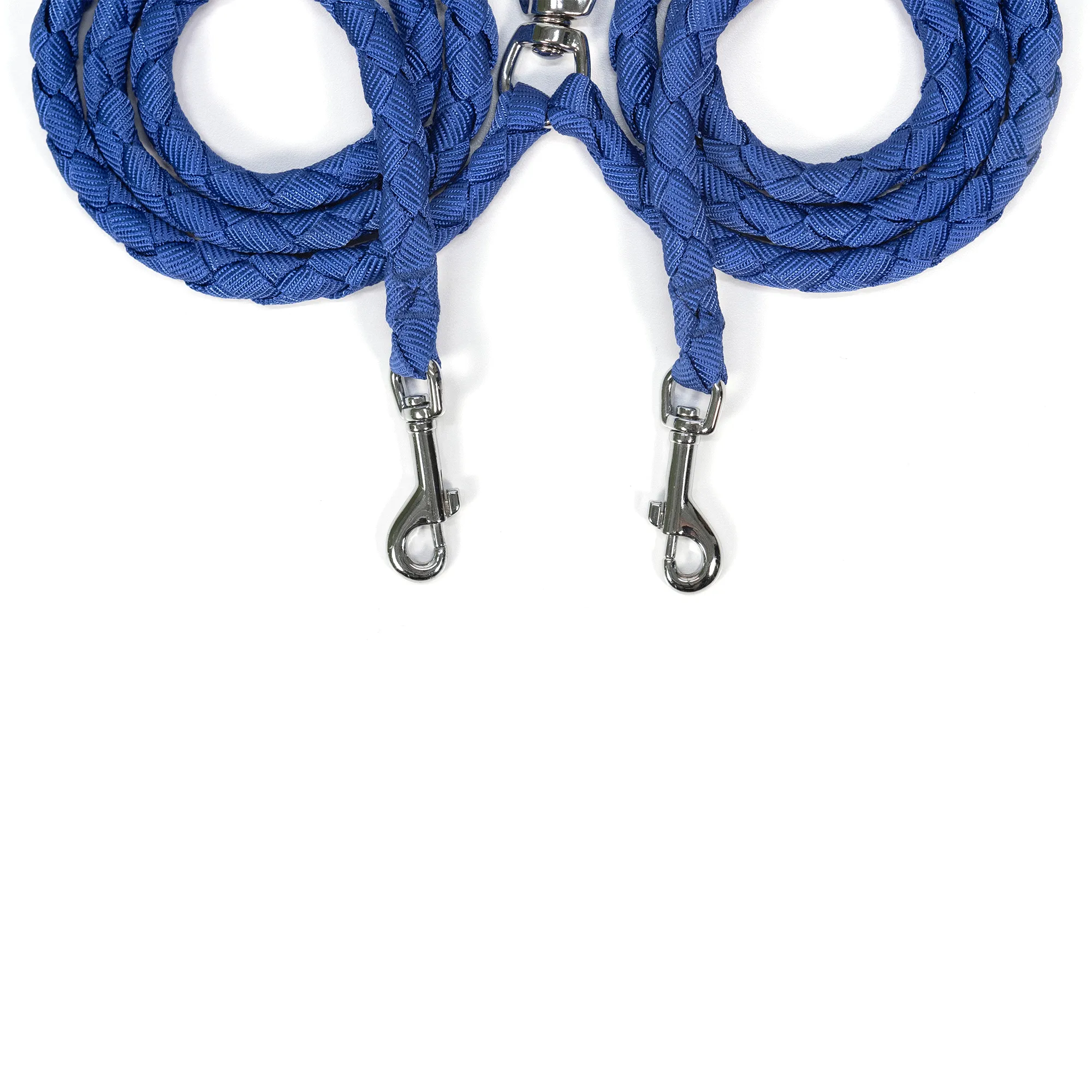 Dual Dog Leash - Blue