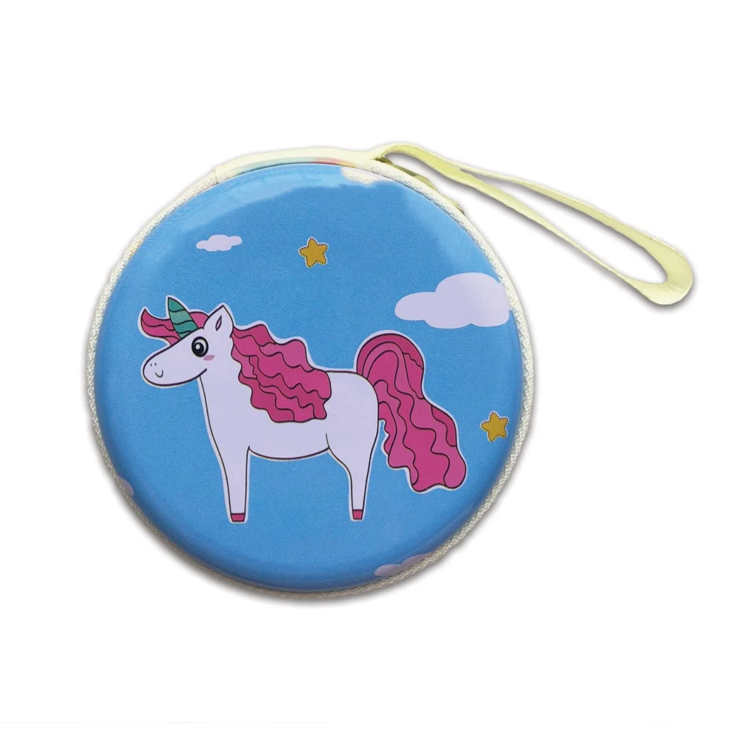 Earphone Case/Coin Pouch - Unicorn