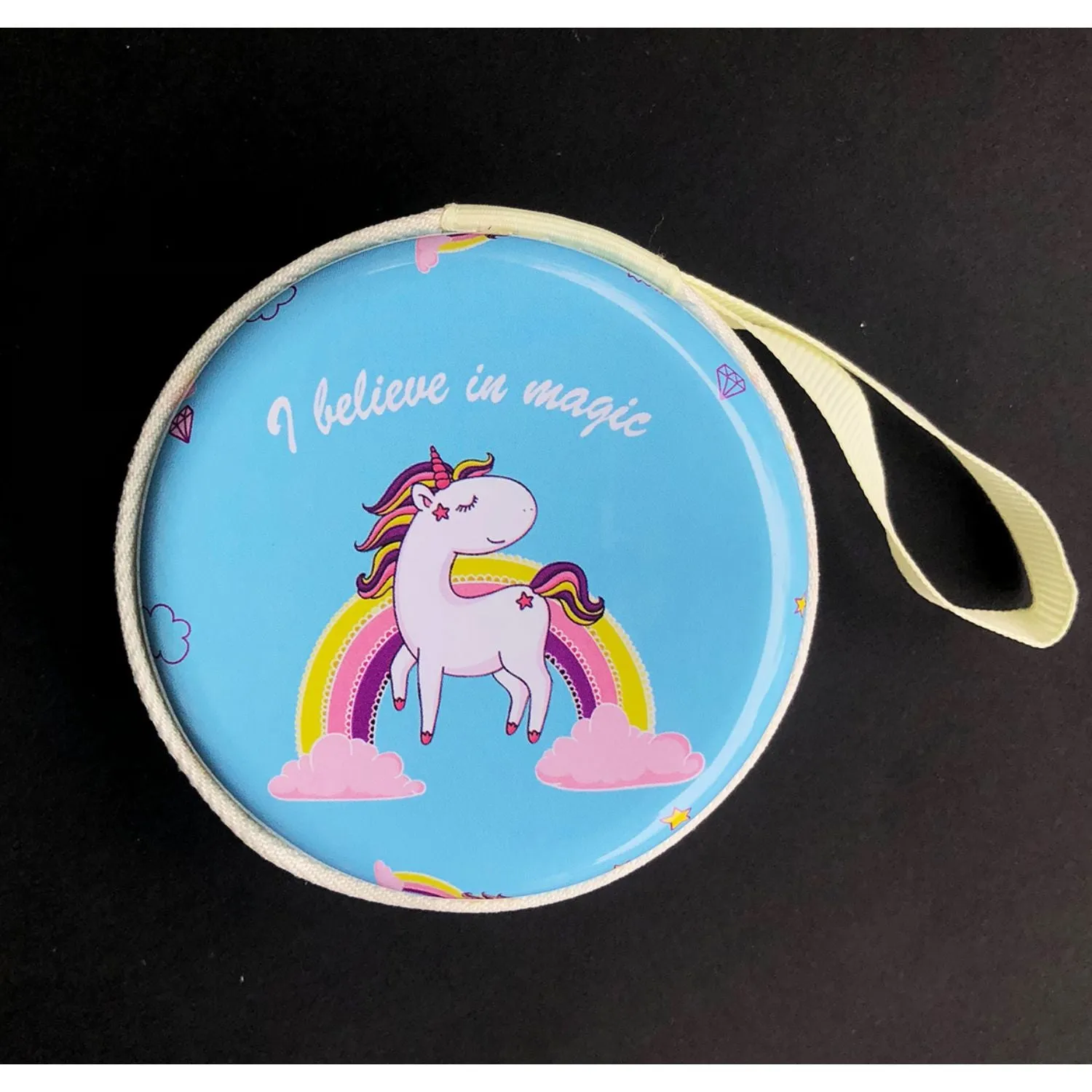 Earphone Case/Coin Pouch - Unicorn