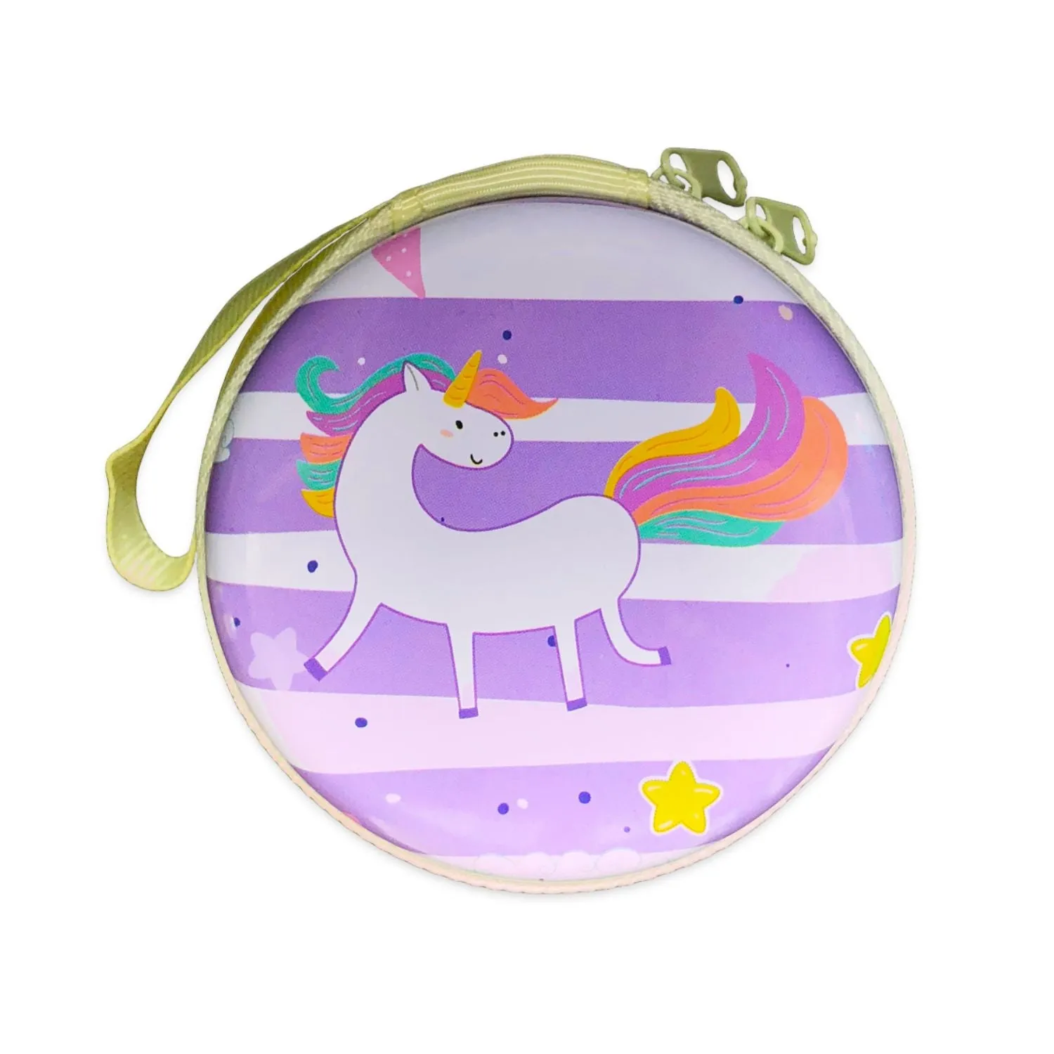 Earphone Case/Coin Pouch - Unicorn