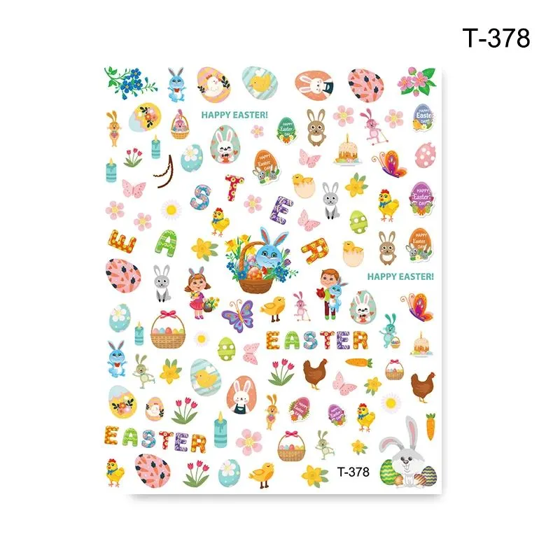 Easter Nail Art Sticker