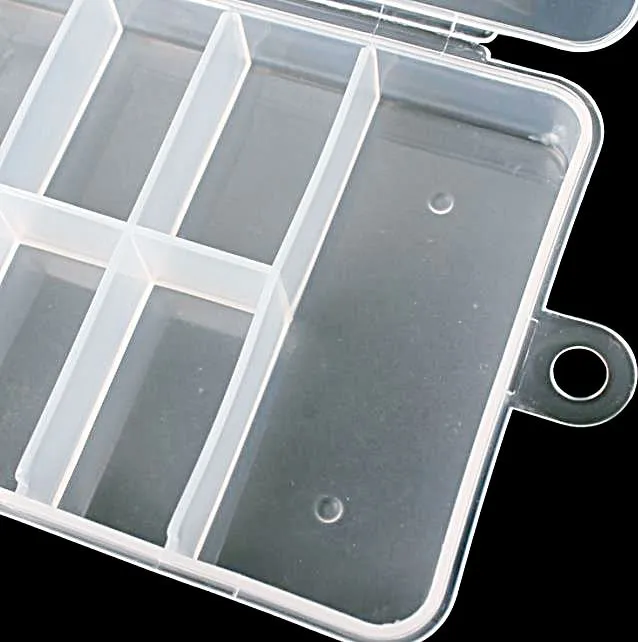 Empty PVC Tip Tray Clear 100