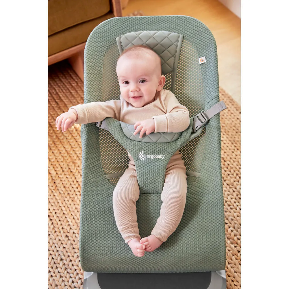 Ergobaby Evolve 3 in 1 Mesh Bouncer - Sage Green