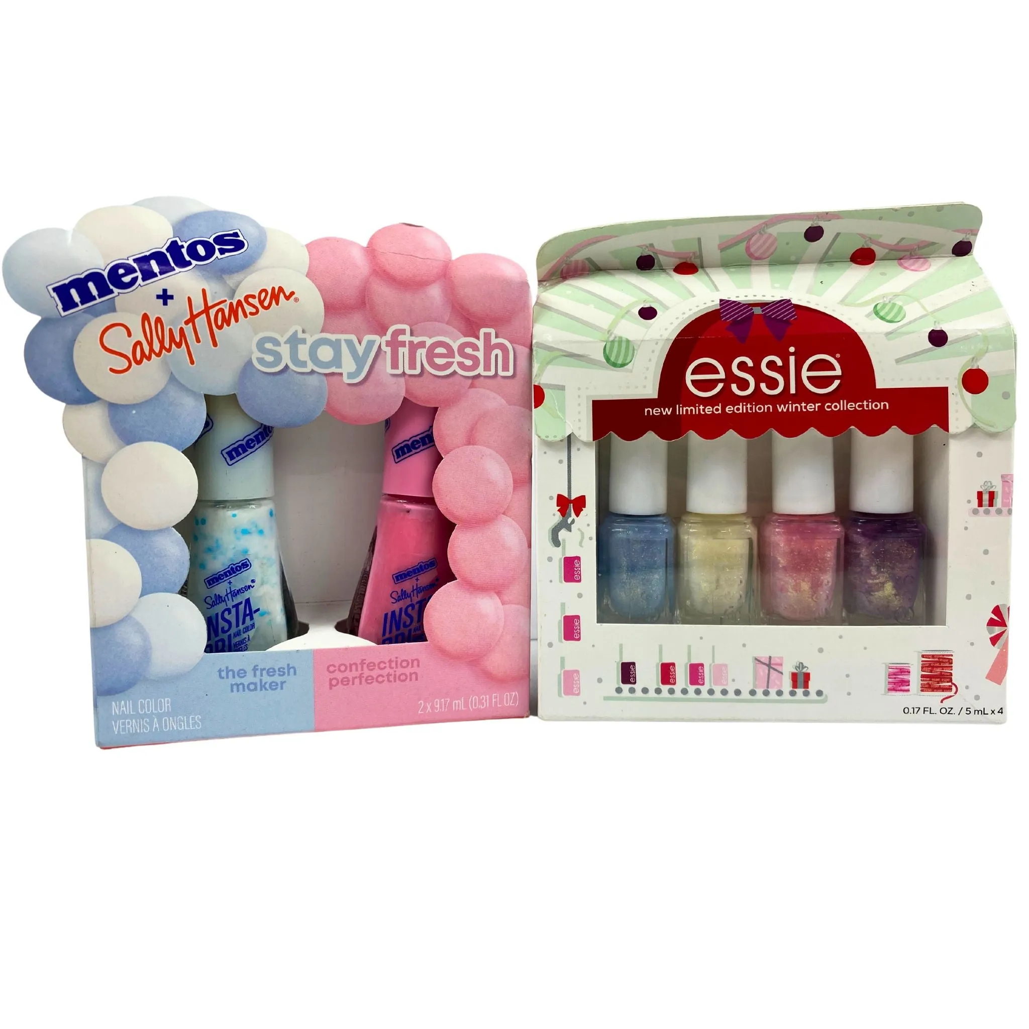 Essie & Mentos   Sally Hansen Nail Polish Collections (52 Pcs Lot)